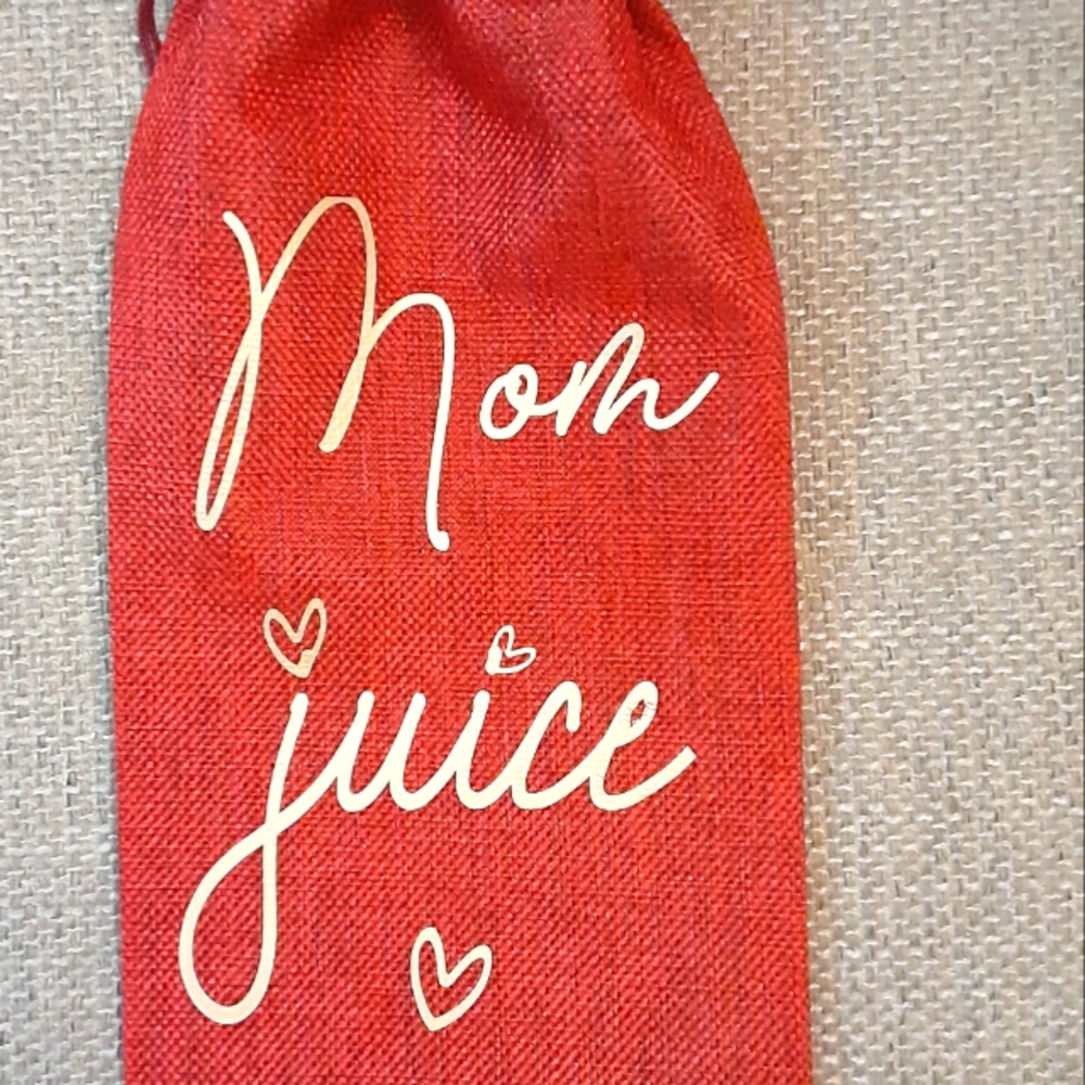 "Mom Juice" wine bag